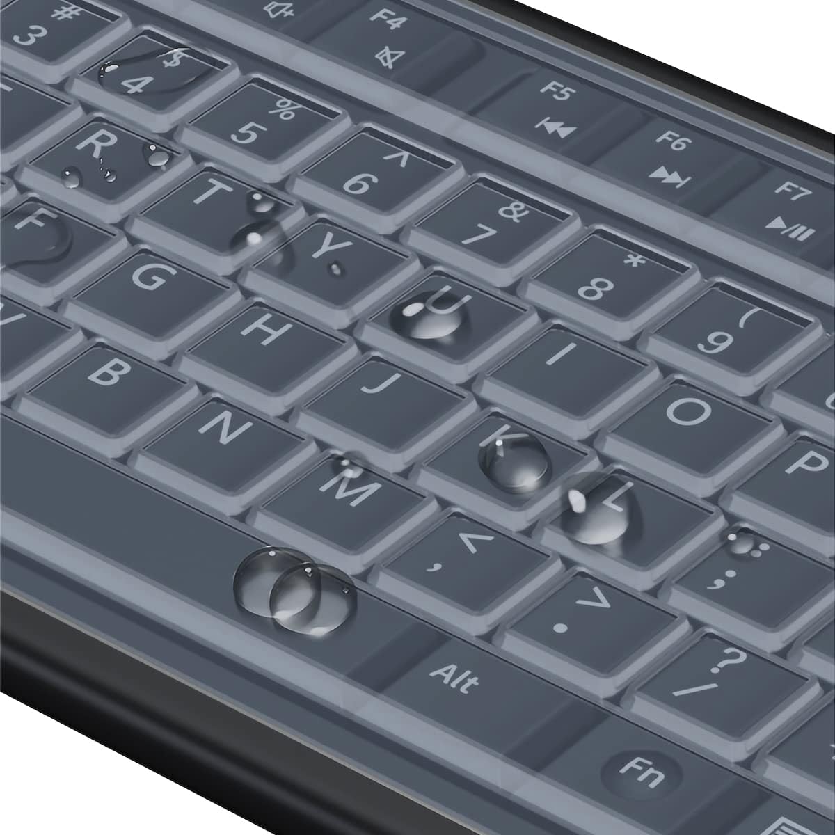 (2 Pack) Universal Clear Anti-Dust Keyboard Skin Protector Cover for 104/107 Keys Standard Desktop Keyboard Reusable Waterproof Keyboard Cover - Image 6